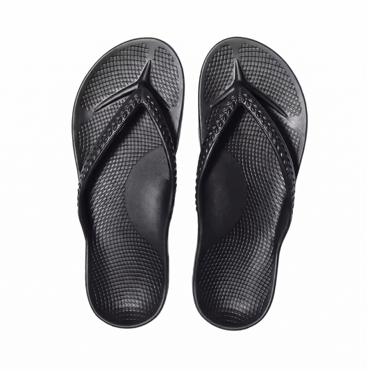 Arch support flip flops