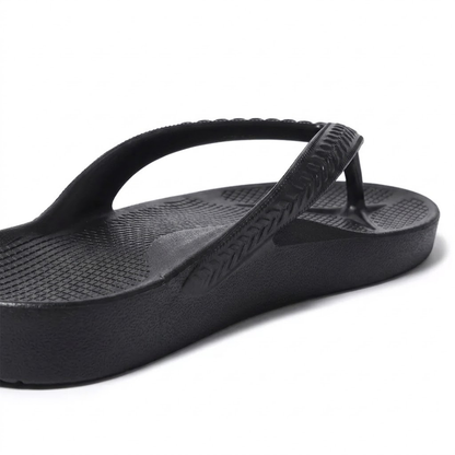 Arch support flip flops