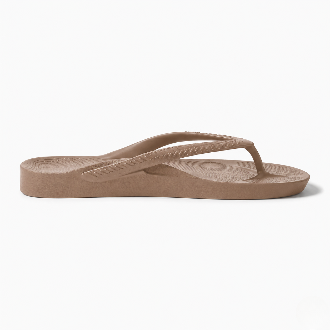 Arch support flip flops