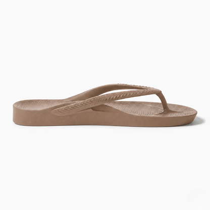 Arch support flip flops