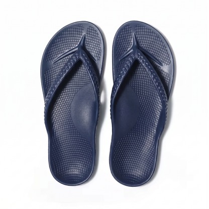 Arch support flip flops