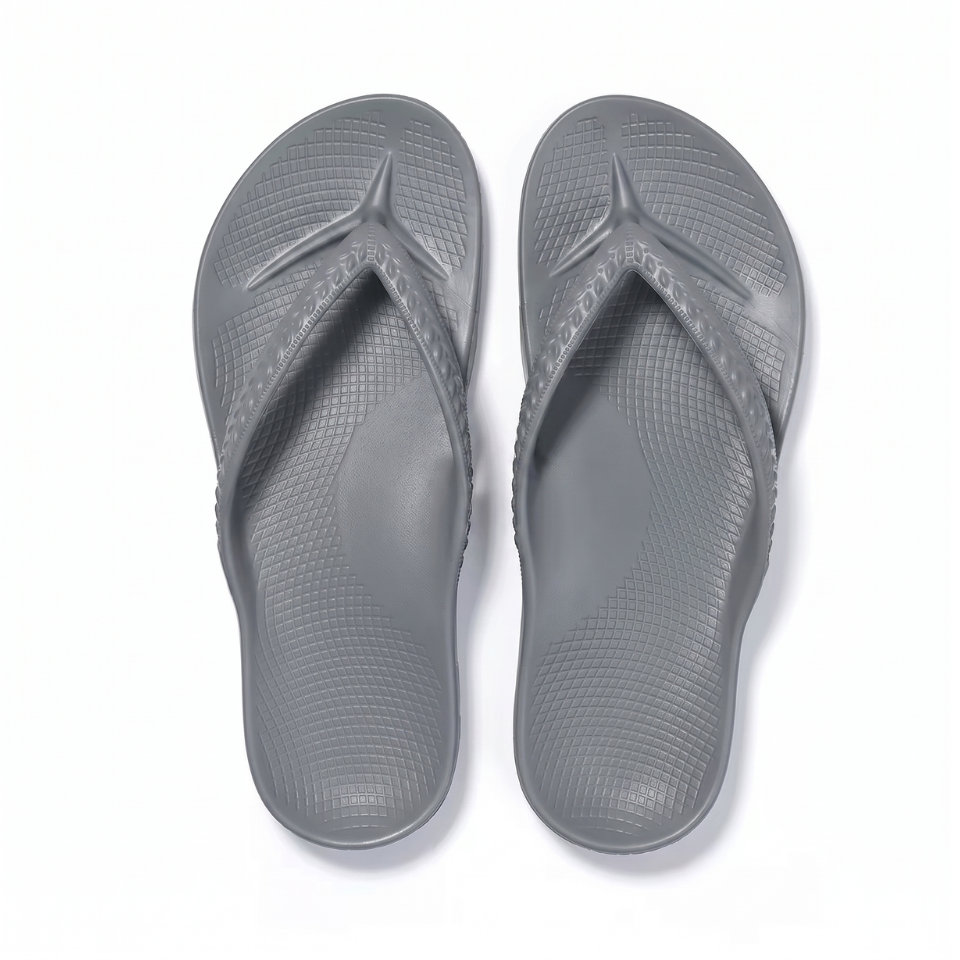Arch support flip flops